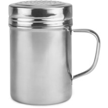 Metal Dredge Shaker with Stainless Steel Top - £25.35 GBP
