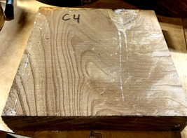 Large Kiln Dried Catalpa Platter / Bowl Blank Lumber Turning 12&quot; X 12&quot; X 2&quot; C4 - £31.50 GBP