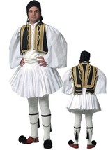 Greek traditional costume Euzonas (Cholias) black - £453.78 GBP