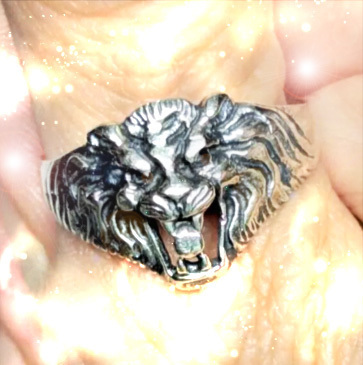HAUNTED ANTIQUE RING WALK WITH LIONS POWER HIGHEST LIGHT COLLECTION MAGICK  - $397.77