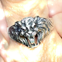Haunted lion ring antique  1  thumb200