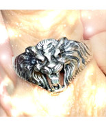 HAUNTED ANTIQUE RING WALK WITH LIONS POWER HIGHEST LIGHT COLLECTION MAGICK  - $7,557.45 MXN
