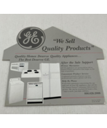 GE appliance vintage in store cardboard display sign - $24.70