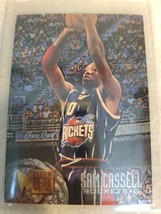 1995-96 Fleer Metal Sam Cassell basketball card NBA Houston Rockets - £4.74 GBP