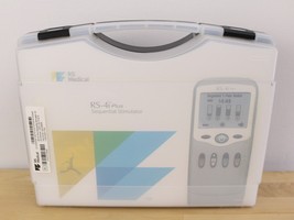 RS Medical RS-4i Plus Sequential Stimulator Kit w/ Battery, Charger, Lea... - $168.29