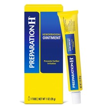 Preparation H Ointment for Hemorrhoid Relief, Burning and Itching, 1 Oz.  - £14.86 GBP