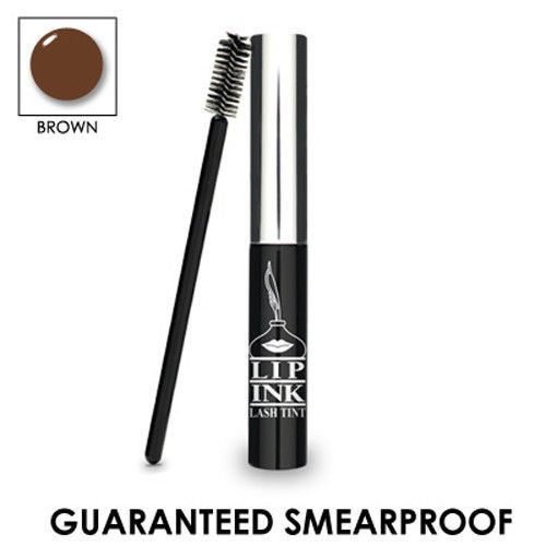 LIP INK Smearproof Waterproof Eye Lash Tint Mascara - Brown - £19.78 GBP