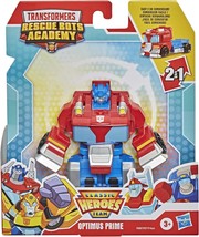 Transformers Playskool Heroes Rescue Bots Academy Team Optimus Prime 4.5&quot; 3+ - £14.85 GBP