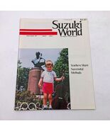 Suzuki World The Magazine of Talent Education Teachers Share Methods 1987 - $179.97 MXN