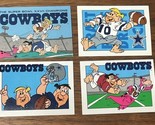 Flintstones NFL Dallas Cowboys  Football Trading Cards T1-6-62-34 1993 C... - $19.72