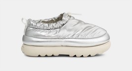 Ugg women&#39;s maxi clog in Metallic Silver - size 8 - £88.77 GBP