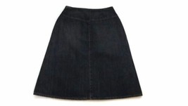 United Colors Of Benetton Retro A Line Jean Skirt Size 40 European Italy Made - £13.71 GBP