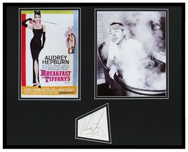 Mickey Rooney Signed Framed 16x20 Photo Set JSA Breakfast at Tiffany&#39;s - £116.28 GBP