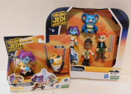 Star Wars Young Jedi Hero Collection &amp; Pop-Up Lightsaber Duel Brand New - £34.75 GBP