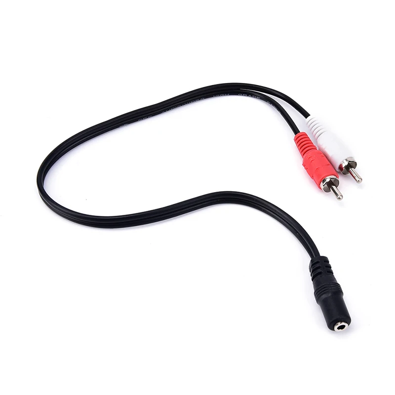 House Home 3.5mm Y Adapter 2A Audio Cables Stereo AUX Female To Mini Jack To Mal - £19.92 GBP