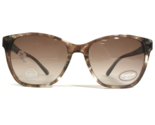 Bebe Sunglasses BB7191 200 Swarovski Crystal Cat Eye Frames with Brown L... - $46.38