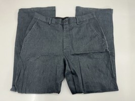 Unbranded Mens Dress Pants Size 34x32 Gray - £5.22 GBP