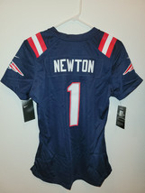 Nike Nfl New England Patriots Cam Newton Jersey Navy Women&#39;s M - £11.67 GBP