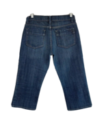 Gap Blue Denim Capri Crop Jeans 6 Medium Wash 30x19 Stretch Low Rise 5 P... - £11.60 GBP