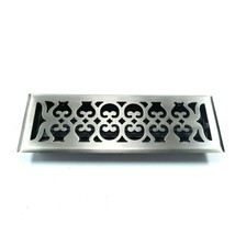 Traditional Register With Steel Damper-Antique Brass, 4x4-Steel 2mmCore - $42.06