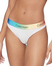 Calvin Klein Modern Cotton Pride Thong Panty - Womens, XL - $6.89