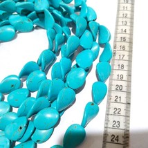 Fancy Turquoise Beads Kundan Mala Jewelry Making Raw Material Mm - £21.28 GBP