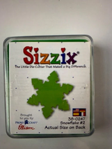 Sizzix Snowflake small die - £3.99 GBP