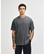 American Apparel Unisex Mens 4-Pack Fine Jersey Tee Faded Gray 100% Cott... - $10.99