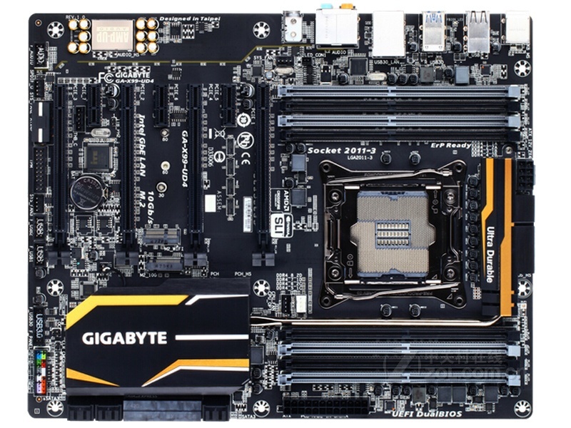 GIGABYTE X99-UD4(rev.1.0) LGA 2011-V3 8  ATX - $198.34