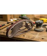 3/8 x 13 Inch Aluminum Oxide Sanding Belts, 3/8&quot; x 13&quot; Air Belt Sander B... - $14.61 CAD