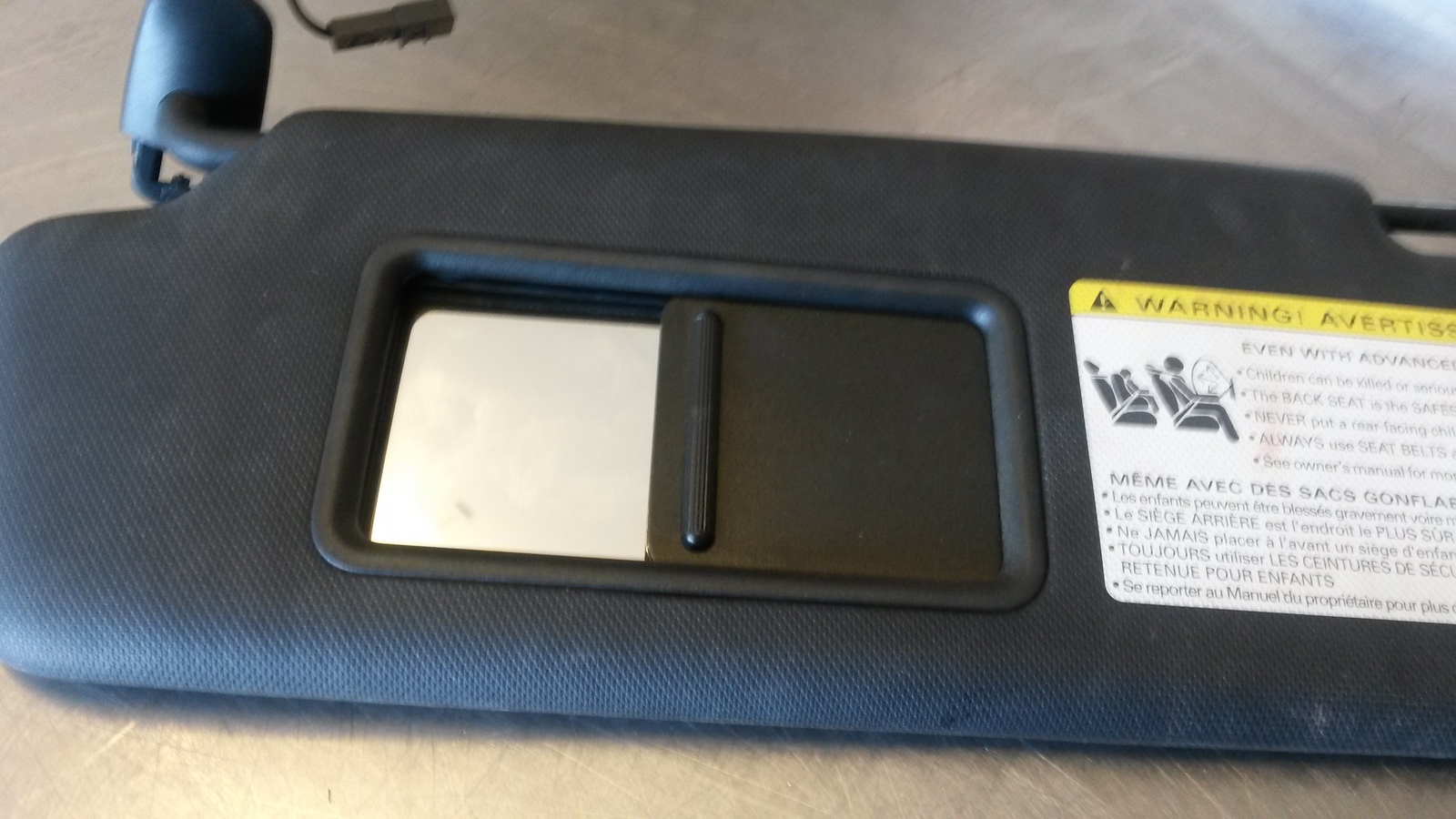 Driver Left Sun Visor For 09-17 Chevrolet Traverse LS AWD 3.6 - $30.69