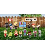 Avenger Super Heroes - Characters 24&quot; Tall Yard Sign (7 or 8pcs or 14 or... - $65.00