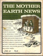 The Mother Earth News #13 - January 1972 - Ecology, Survivalist, Hippie, Commune - £6.23 GBP