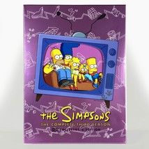 The Simpsons - The Complete Third Season (4-Disc DVD, 1991-1992) Like New ! - $23.21