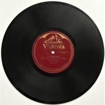 ENRICO CARUSO - TRUSTING EYES -Victrola 10&quot; 78rpm 1914 One-sided 87187 G... - £47.20 GBP