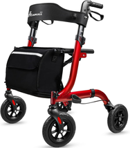 Rollator Walker for Seniors, Lightweight Foldable All Terrain Rolling Wa... - $5,631.32 MXN