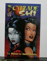 Cyblade Shi The battle for independents #1 1985 1ST App Of Witchblade - £12.27 GBP