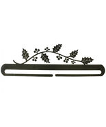 Classic Motifs 18 Inch Holly n Berries Split Bottom Charcoal Craft Holder - $729.17 MXN
