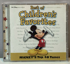 Best of Children&#39;s Favorites Mickey&#39;s Top 40 Tunes CD 2004 Disney Audio ... - £5.58 GBP