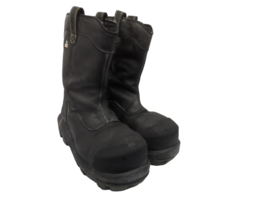 DAKOTA Mens 8571 Comp Toe Comp Plate 10&quot; T-Max Insulated Pull-On Boots Black 10M - £67.54 GBP