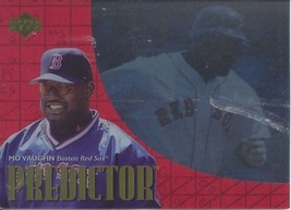 1997 Upper Deck Predictor Exchange Mo Vaughn 8 Red Sox - £0.79 GBP