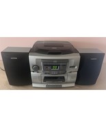 Audiovox 3 CD Changer Home Stereo System - Cassette Deck, AM/FM, Speaker... - $49.40