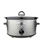 Brentwood Appliances SC136S 3.5-Quart Diamond-Pattern Slow Cooker Silver - $61.10 CAD