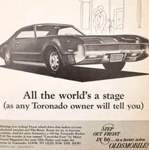 1966 Oldsmobile Toronado Rocket Action Advertisement Automobilia Classic... - $19.99