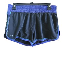 Under armour Black and Purple Athletic Shorts Size Medium - £19.75 GBP