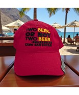 NEW Two Beer Or Not Two Beer Baseball Cap Adjustable Hat Bottle Opener C... - €16,64 EUR