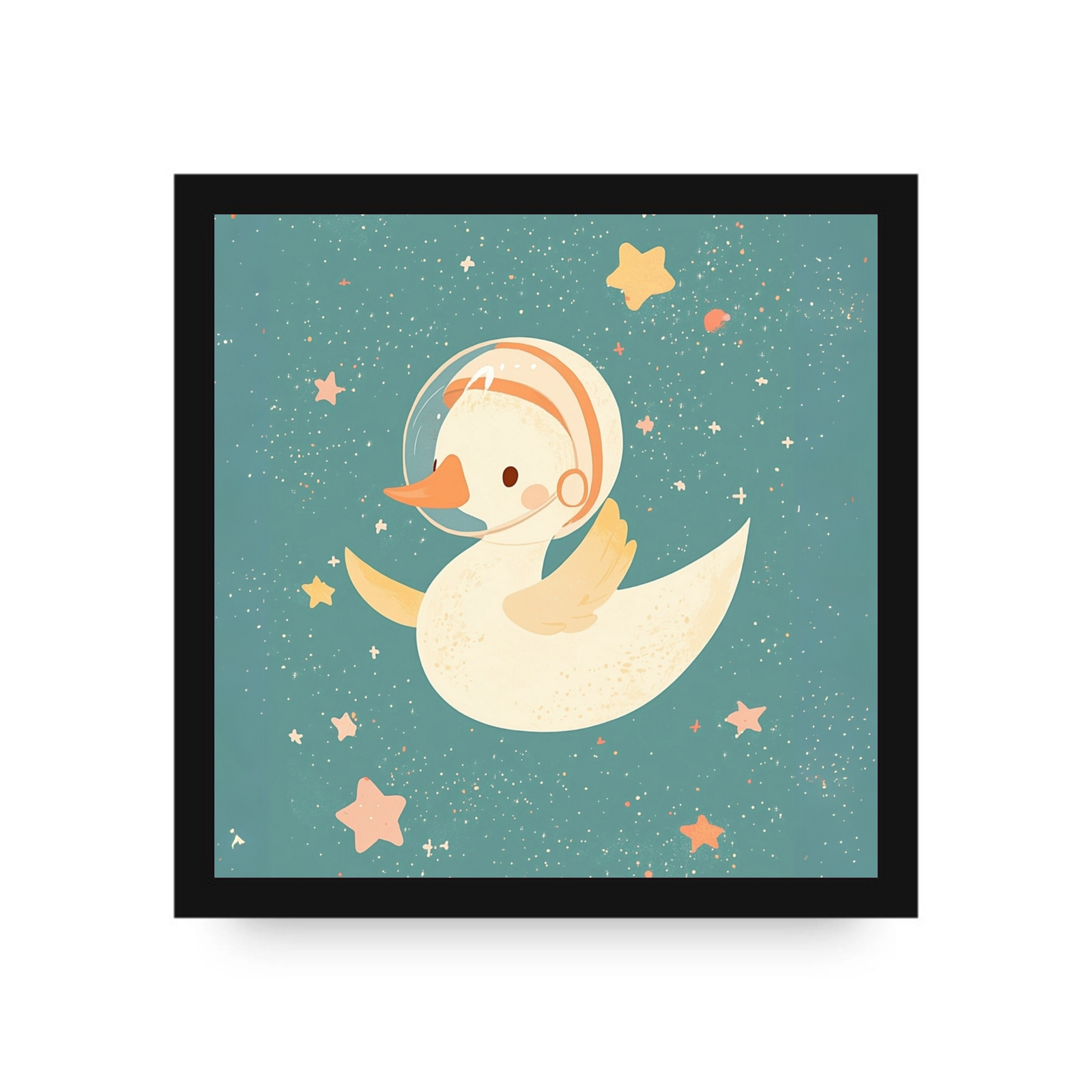 Libra the Spaceswan Canvas by Dancing Littles Jungle - $35.99+