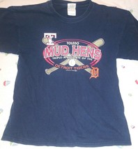 Toledo Mud Hens Minor League Baseball Team Of The Detroit Tigers Tshirt Youth Xl - £27.68 GBP