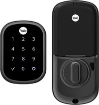 Keyless Touchscreen Door Lock With Black Yale Assure Lock Sl. - £182.78 GBP