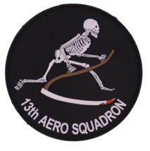 Army Air Service Wwi 13TH Aero Squadron Hook &amp; Loop Pvc Patch - £30.66 GBP